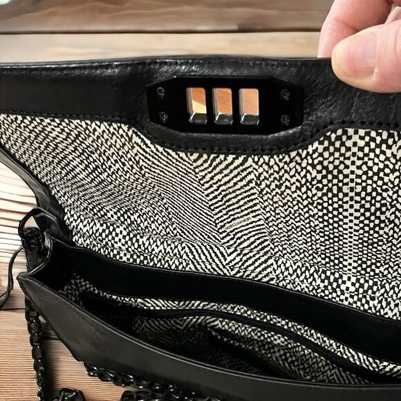 Rebecca Minkoff Quilted Love Clutch Shoulder Bag - New With Tag - Picture 7 of 12